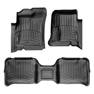 Weathertech Dodge Dakota 2005 2009 Quad Cab Black Front Rear