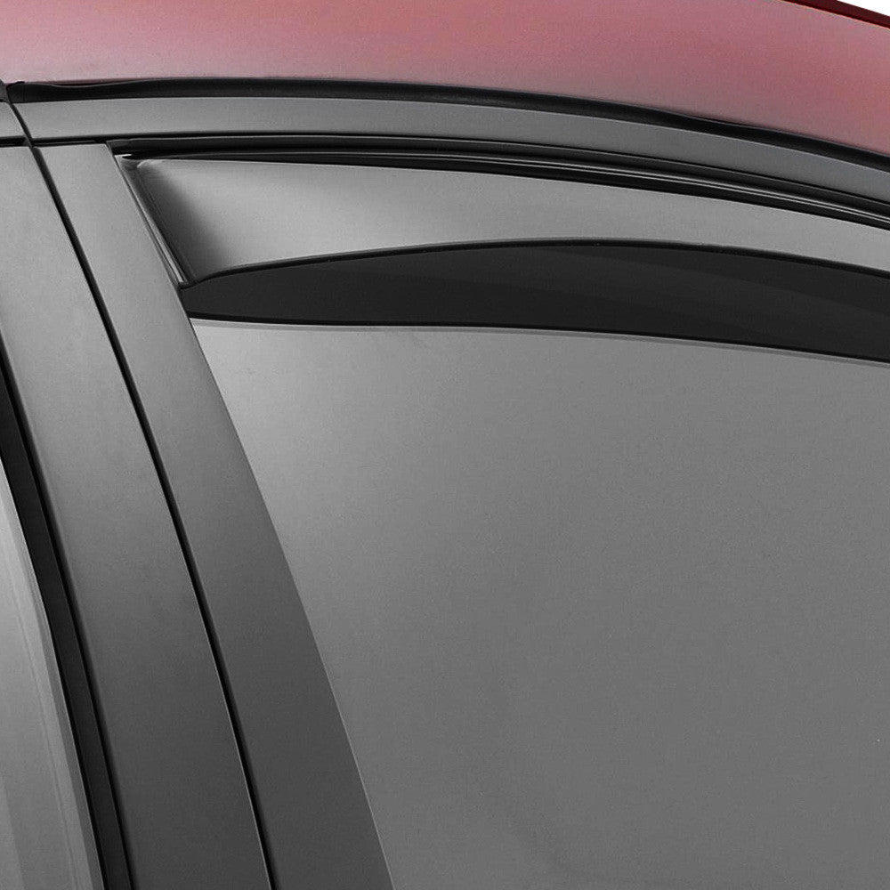 WeatherTech Acura TL 2004-2008 Light Smoke Rear Side Window Deflectors 71350 Series 