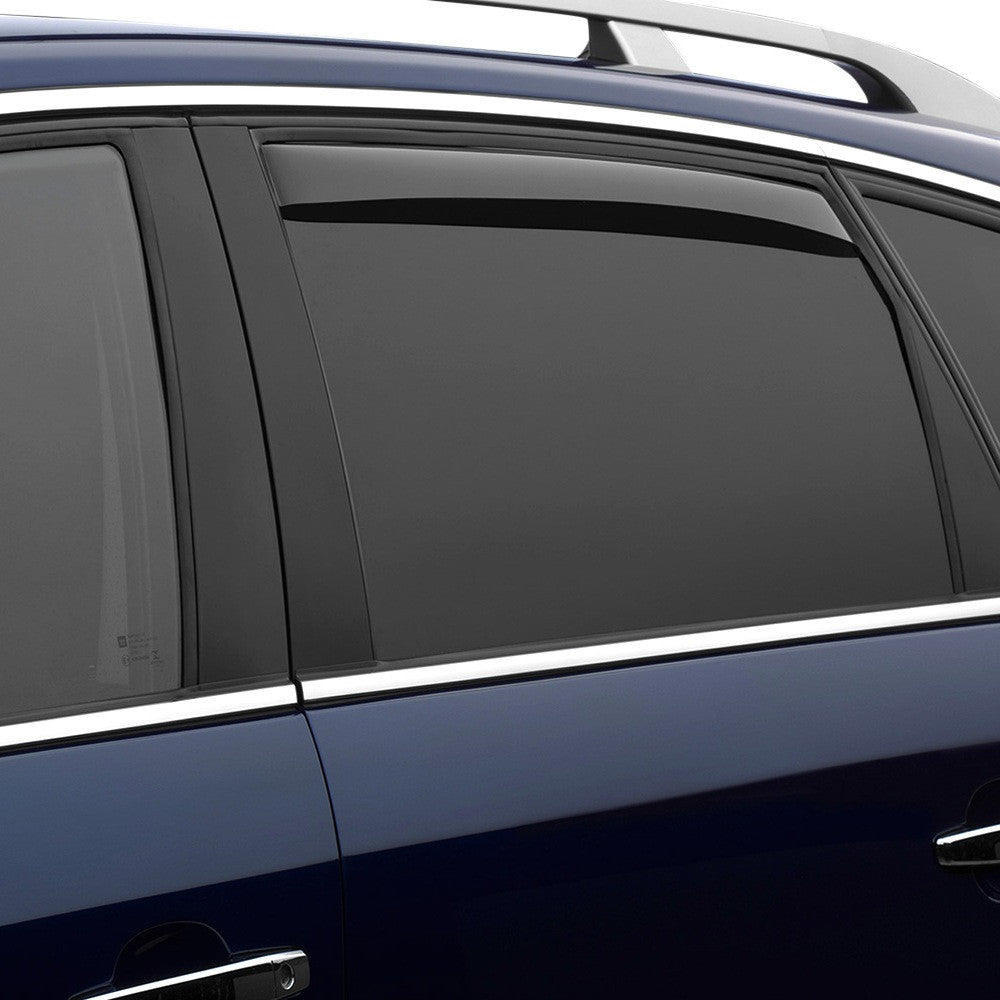 WeatherTech Nissan Pathfinder 2013+ Light Smoke Rear Side Window Deflectors 71724 Series 