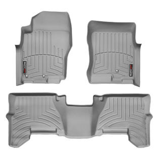 Weathertech Nissan Pathfinder 2005 2011 Grey Front Rear Floor Mats Floorliner 461801 460332