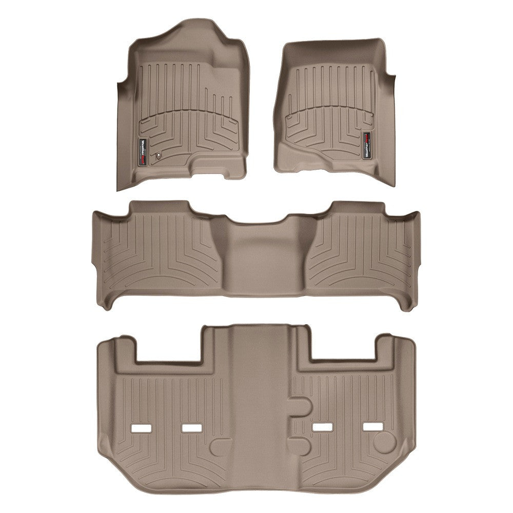 WeatherTech Chevrolet Suburban/Tahoe/GMC Yukon 2011 Tan Floor Mats