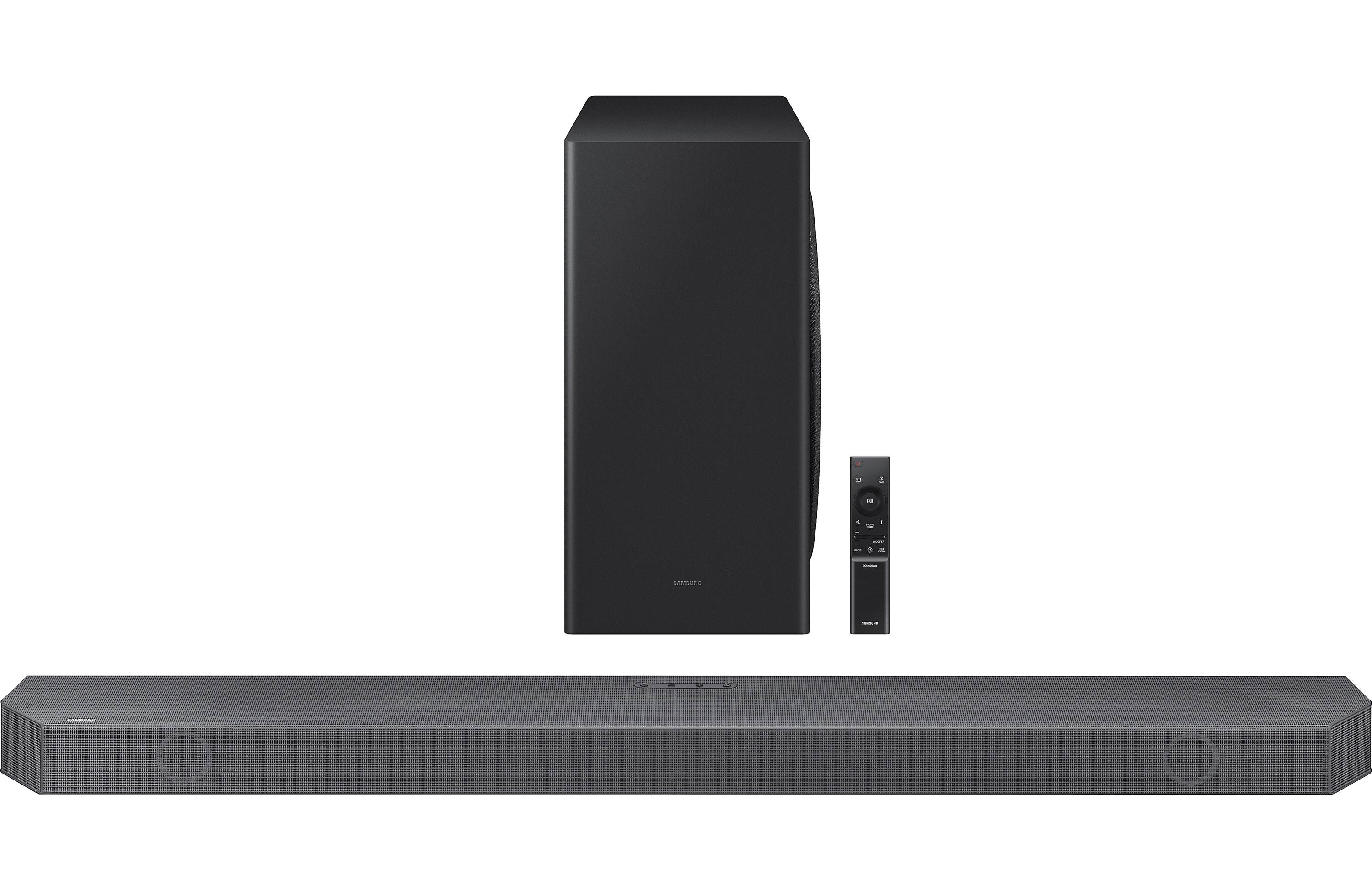 Samsung HW-Q800B Powered 5.1.2-channel sound bar and wireless subwoofer system with Wi-Fi, Dolby Atmos®, and DTS:X