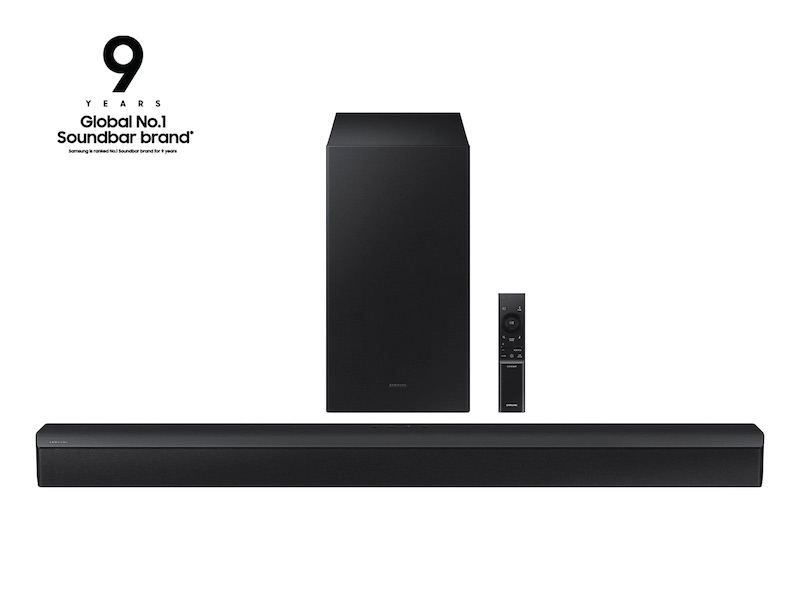Samsung - HW-B450 2.1ch Soundbar with DOLBY AUDIO/ DTS 2.0 CHANNEL - Black