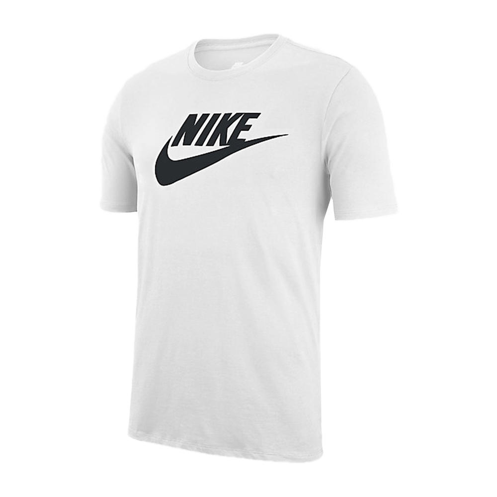Nike Men's Athletic Wear Short Sleeve Logo Swoosh Printed Gym Active T-Shirt