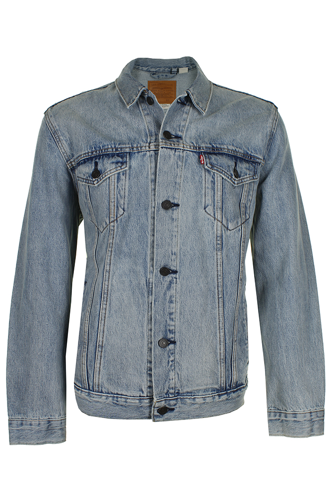 Levi's Men's Denim Cotton Button Front Denim Trucker Jacket