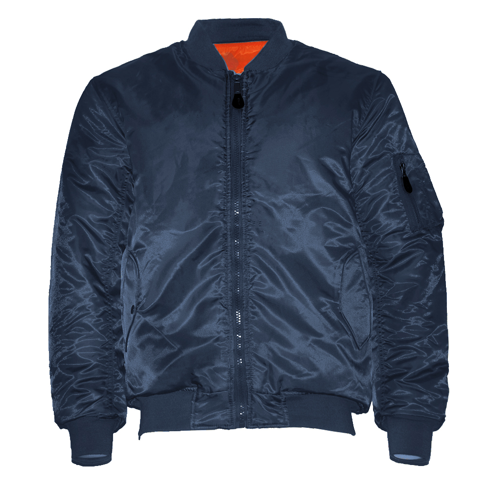 Maximos Men's Jacket Premium Padded Water Resistant Reversible Flight Bomber Outerwear