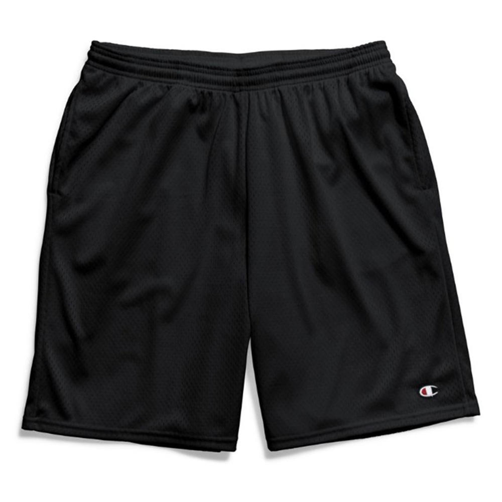 Champion Mens Shorts Basketball Pants Pockets Long Mesh Athletic Fit Gym 81622