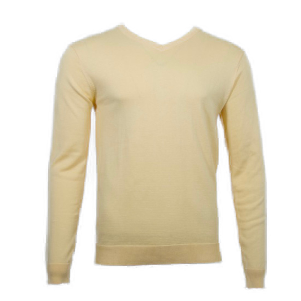 Daniel K Men's Sweatshirt V-Neck Long Sleeve Pullover Knit Rib Cuff Sweatshirt