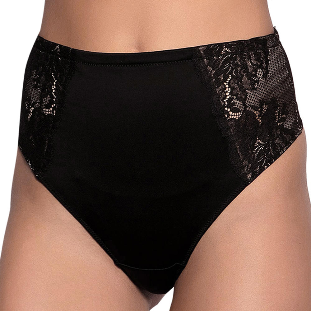Maidenform Women's Lace Fully Lined Light control Secretely Smoothing Thong