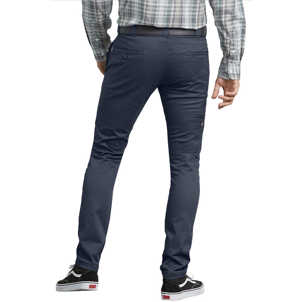 Dickies Men's WP801 Flex Skinny Fit Straight Leg Twill Work Uniform Pants