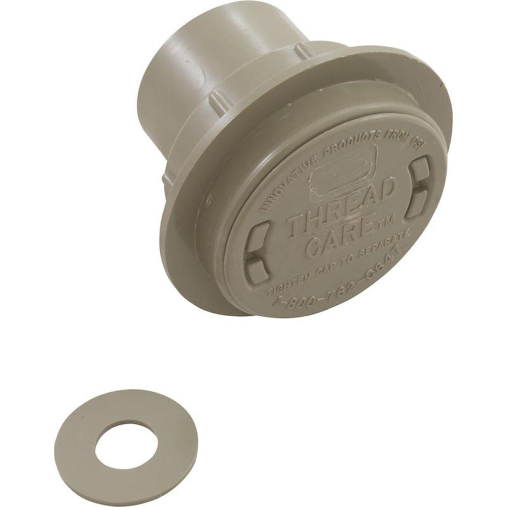Zodiac Pool Solutions Return Fitting/Inlet, Zodiac ThreadCare, 1.5" and 1", Gold