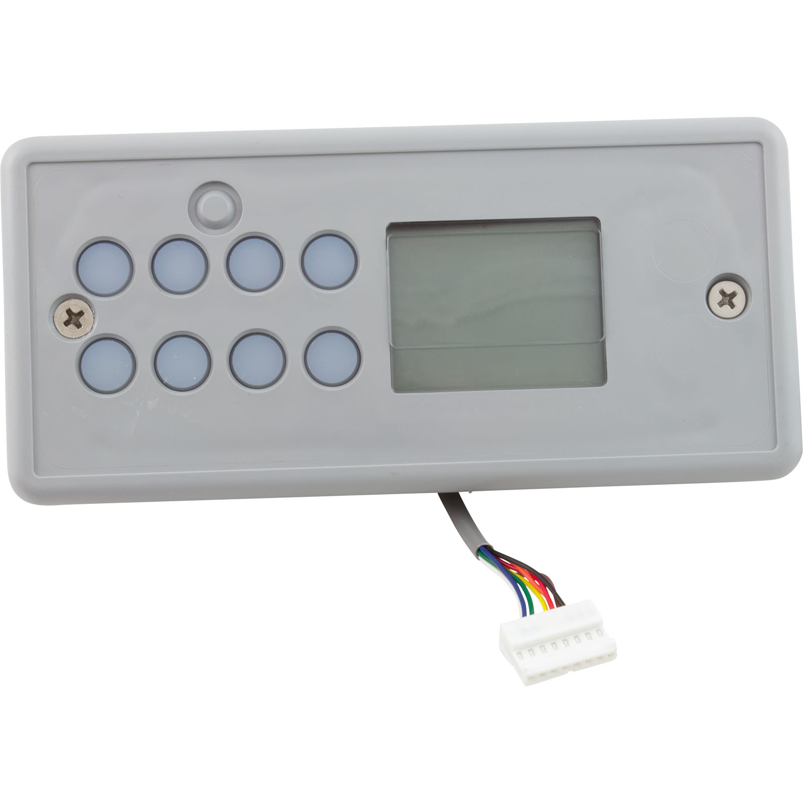 Aqua-Flo Topside, Gecko TSC-8/K 8, 8 Button, 2 Pump, Large Rec, LCD