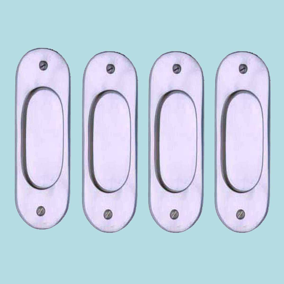 Renovators Supply Door Locks Handles Sears Renovators Supply 4 Door Pull Chrome On Solid Br 5 1 16 H