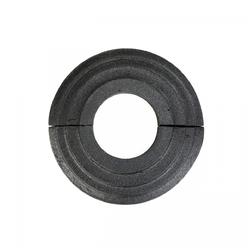 Renovators Supply Black Radiator Flanges Aluminum Escutcheon Ring Plate1.25" ID 3" OD IPS