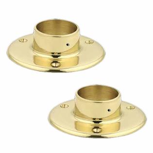 Renovators Supply 2 5 Floor Flange Solid Brass Fits 2 Tubing Bracket