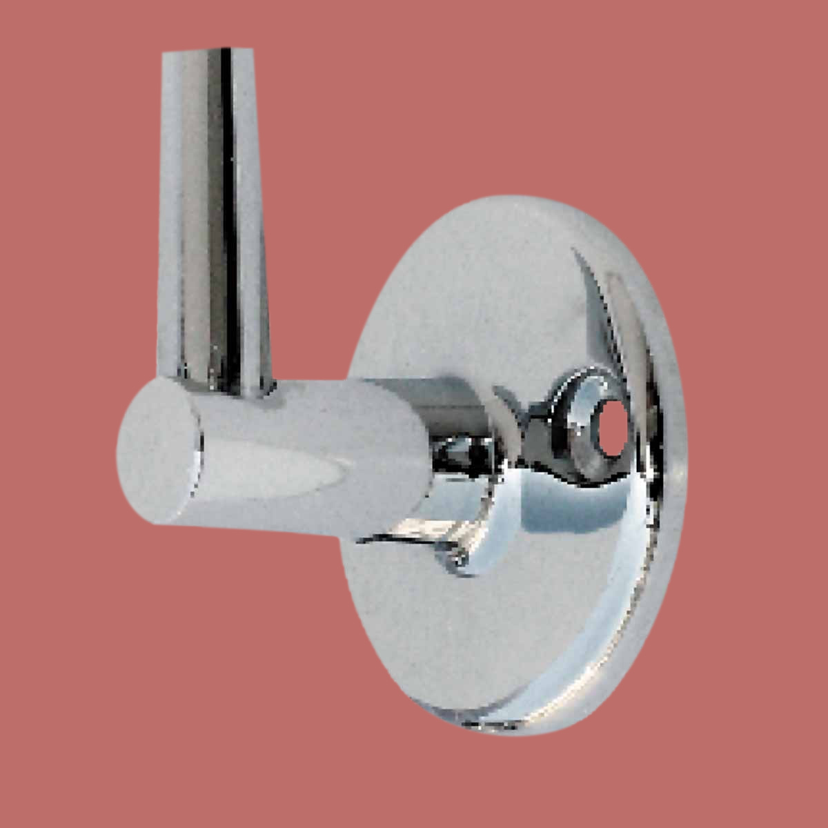 Renovators Supply Shower Part Chrome Shower Pin Bracket
