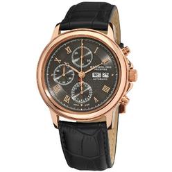 Stuhrling Prestige Men's 362 334554 Swiss Automatic Valjoux 7750 Rose-Tone Watch