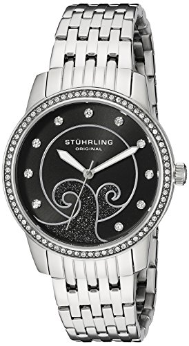 Stuhrling Women's 569 02 Coronet Analog Display Quartz Silver Watch