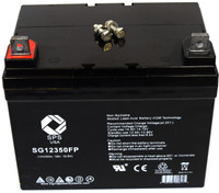 SPS Brand 12V 35Ah Replacement battery (SG12350) for Lawn Mower J.I. Case & Case Ih Lawn 220