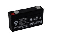 SPS Brand 6V 1.3 Ah (Terminal T1) Replacement battery (SG0613T1) for Sonnenschein A306/1.1S (1 PACK)