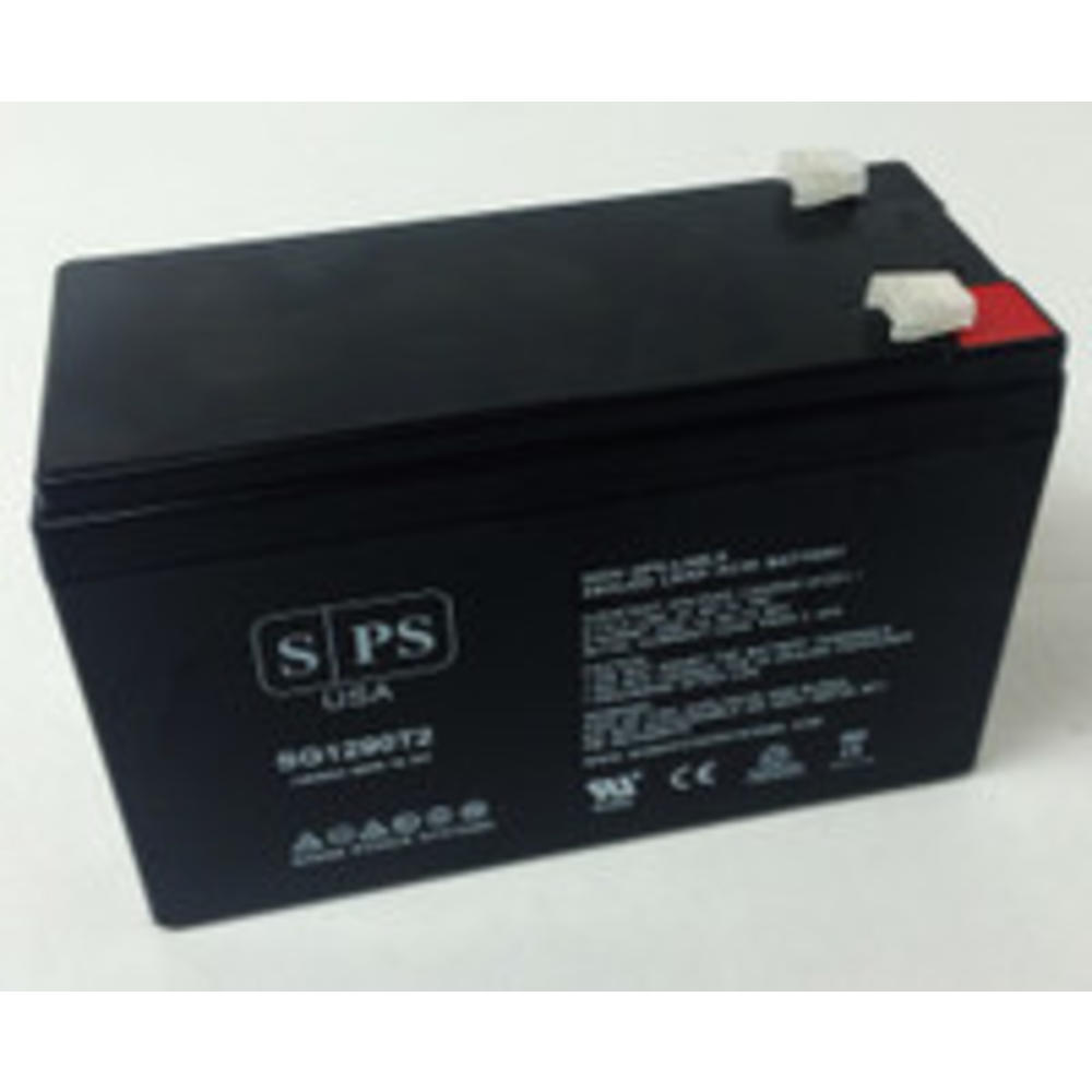 SPS Brand 12V 9Ah Replacement Battery for Exide PW 5119-1000RM (Terminal T2) (1 Pack)