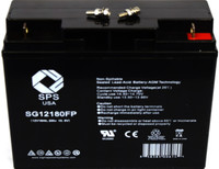 SPS Brand 12V 18Ah Replacement Battery for Eaton Powerware PowerWare 5119-2400 VA UPS Battery (1 Pack)
