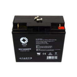 SPS Brand 12V 22Ah Replacement Battery for Deltec PRA 2000 12V UPS (1 Pack)