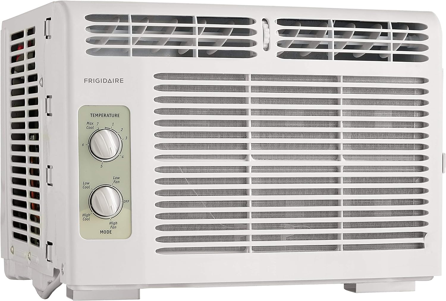 Frigidaire 5,000 BTU 115V Window-Mounted Mini-Compact Air Conditioner with Mechanical Controls, White