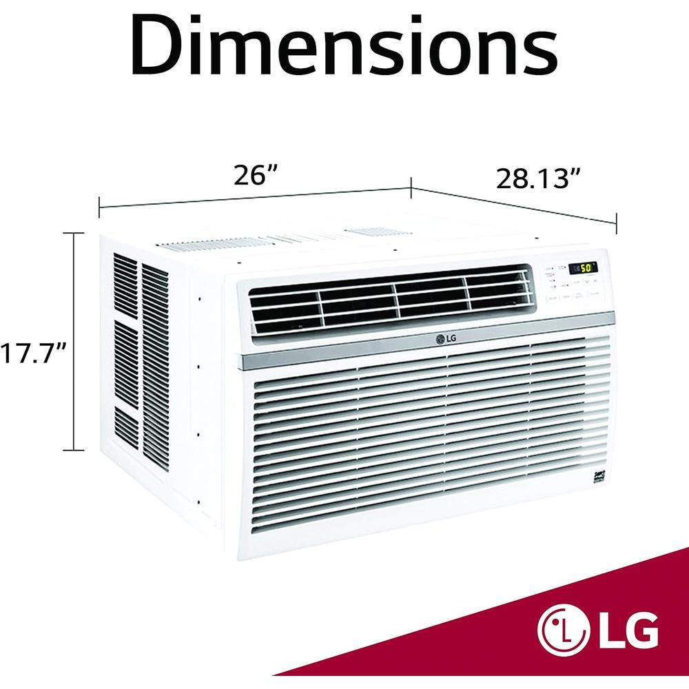 LG LW1516ER 15,000 BTU 115V Window-Mounted AIR Conditioner with Remote Control