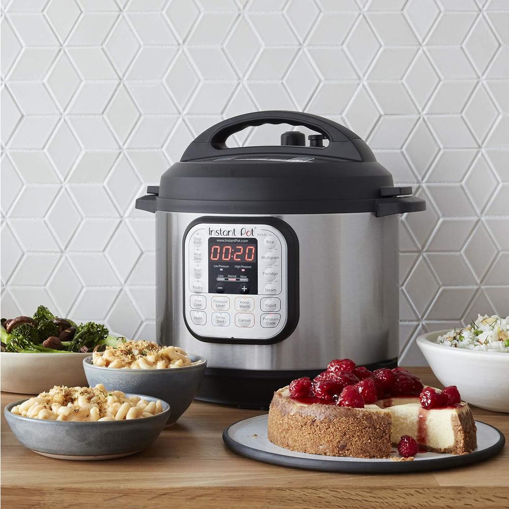 Instant Pot Duo Mini 7-in-1 Electric Pressure Cooker, Slow Cooker, Rice Cooker, Steamer, Saute, Yogurt Maker, and Warmer, 3 Quar