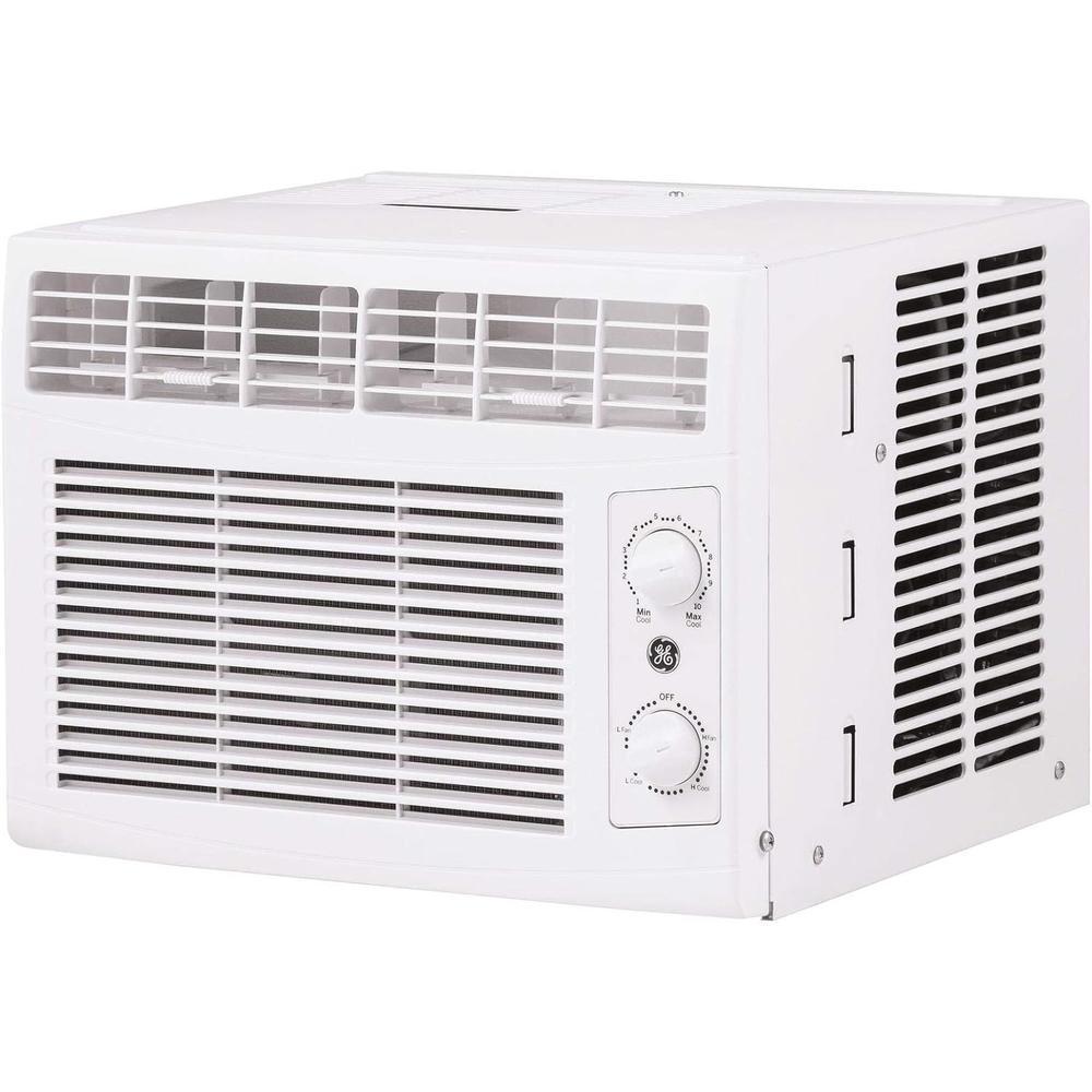 GE AHV05LZ Window Air Conditioner with 5050 BTU Cooling Capacity, 115 Volts in White