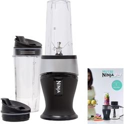 SharkNinja Ninja Personal Blender for Shakes, Smoothies, Food Prep, and Frozen Blending with 700-Watt Base and (2) 16-Ounce Cups with Spou