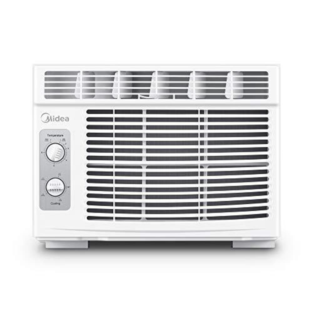 midea 5,000 btu easycool window air conditioner and fan-cools up to 150 square feet with easy to use mechanical controls and