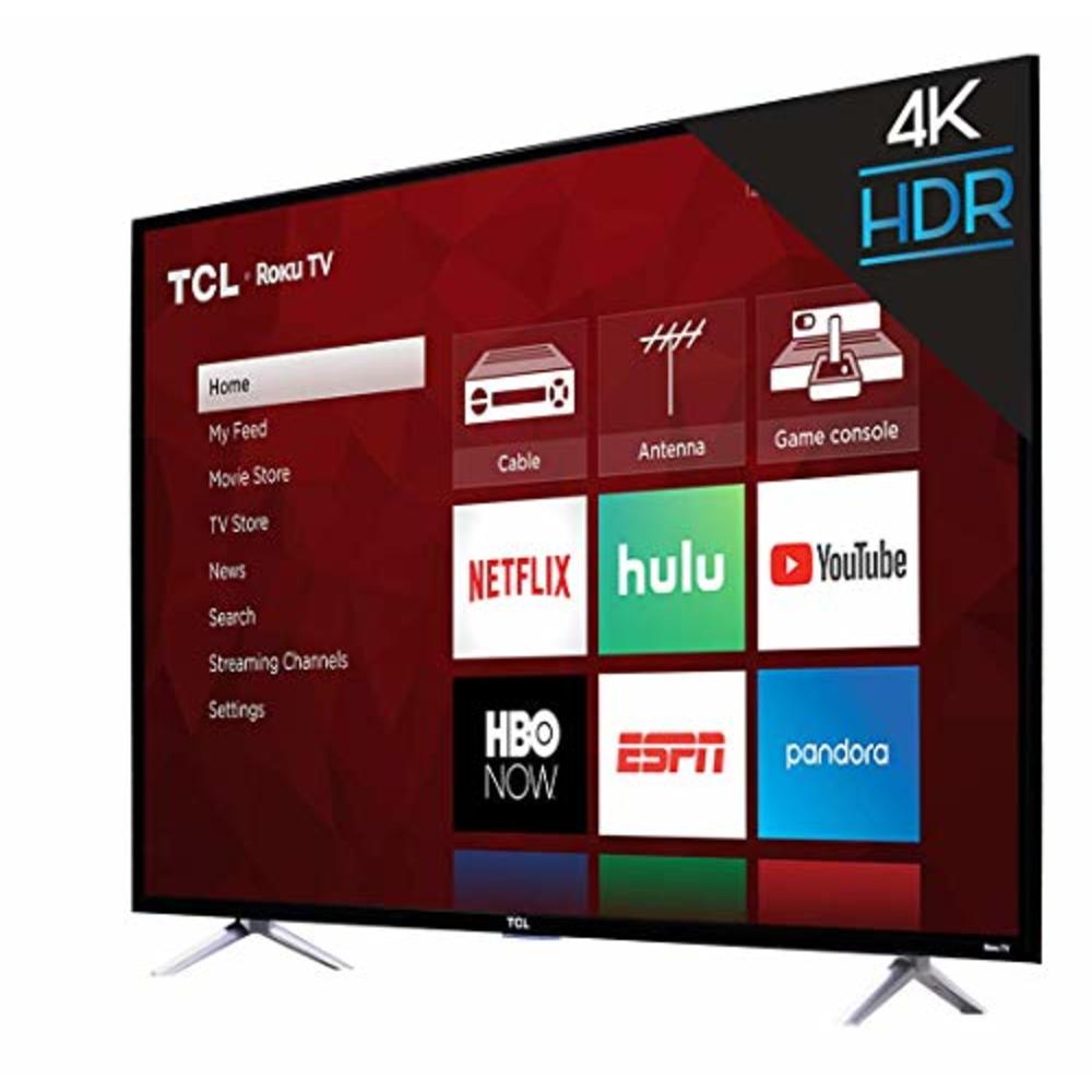 TCL 55S405 55-Inch 4K Ultra HD Roku Smart LED TV (2017 Model)