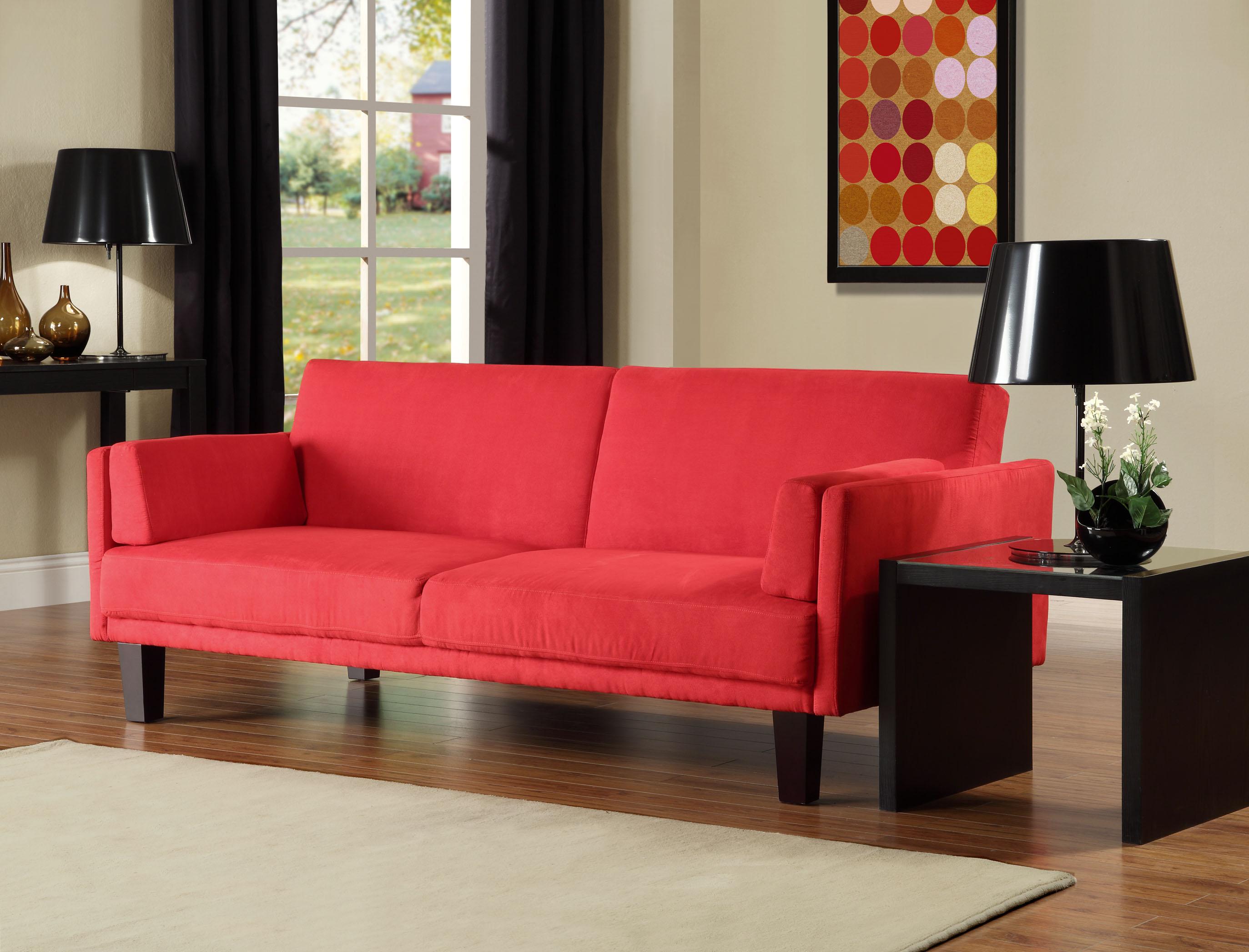 Dorel Metro Sofa Sleeper Red