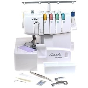 Brother 1034D 3/4 Lay-In Thread Serger