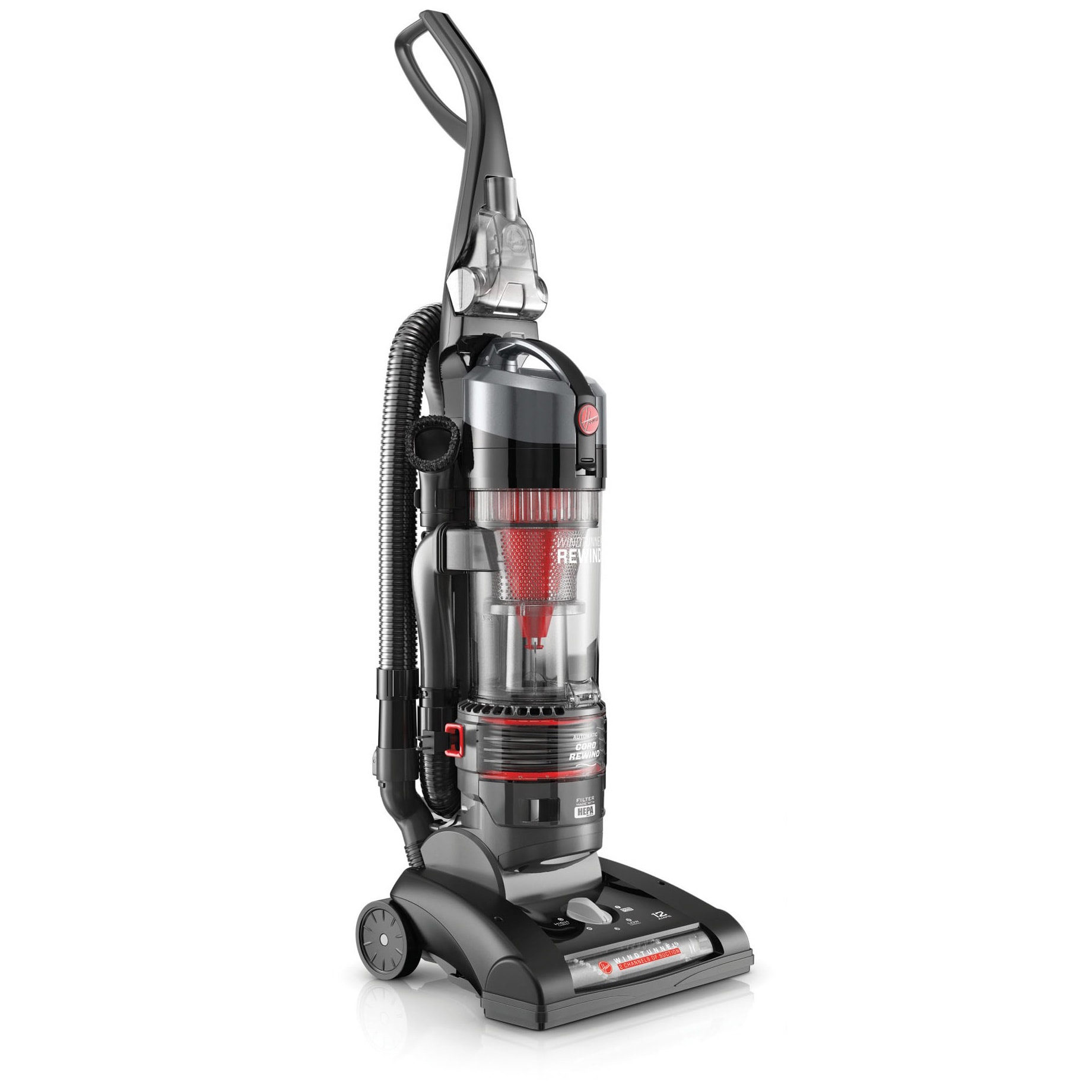 Hoover UH70821PC WindTunnel 2 Rewind Bagless Upright Vacuum Cleaner