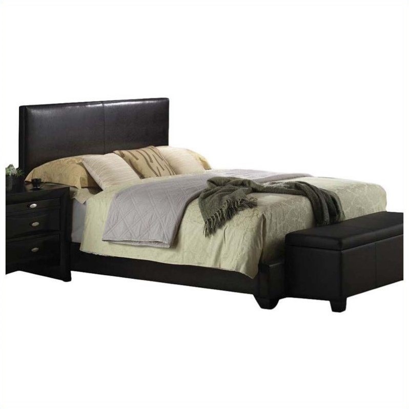 Beds Kmart Acme Furniture Ireland Upholstered Bed In Black Size