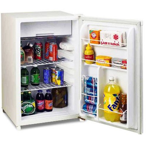 Avanti Rm4406W White 4.4 Cu Ft Counterhigh Refrigerator
