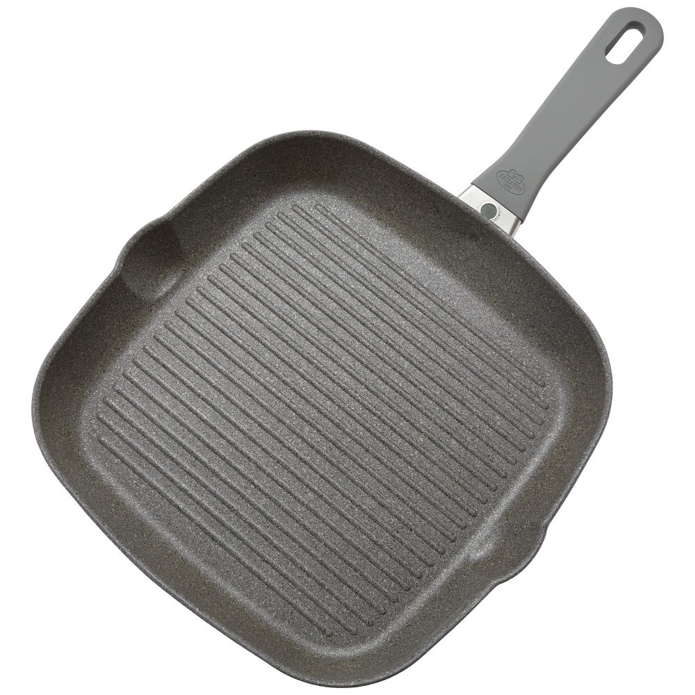 BALLARINI Parma Plus by HENCKELS 11-inch Aluminum Nonstick Grill Pan, Made in Italy