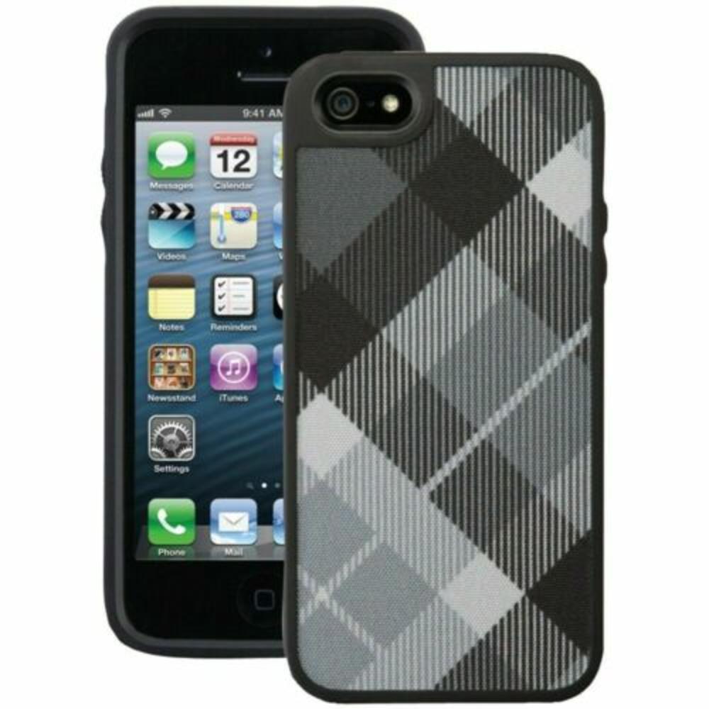 Speck Fabshell Case iPhone 5 5S SE SE Megaplaid Black 71167-B731