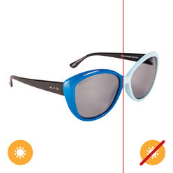 Del Sol Solize California Calling - White-Blue for Unisex 1 Pc Sunglasses