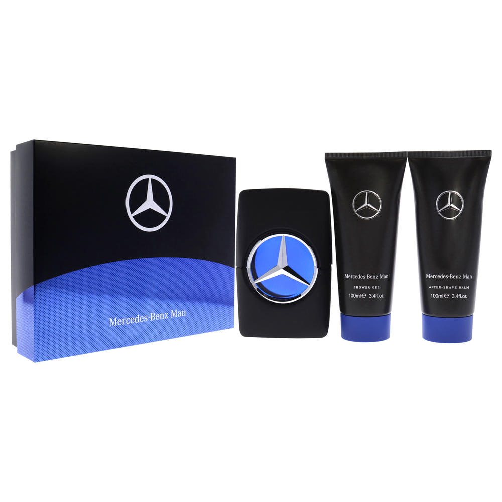 Mercedes-Benz Man by Mercedes-Benz for Men - 3 Pc Gift Set 3.4oz EDT Spray, 3.4oz Shower Gel, 3.4oz After Shave