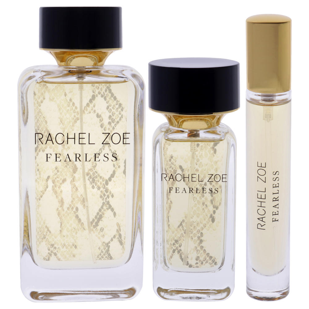 Rachel Zoe Fearless by Rachel Zoe for Women - 3 Pc Gift Set 3.4oz EDP Spray, 1oz EDP Spray, 0.34oz EDP Spray