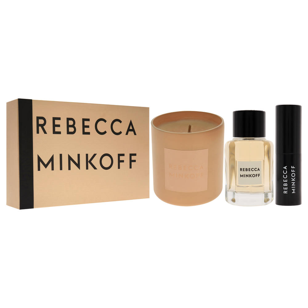 Rebecca Minkoff Fall by Rebecca Minkoff for Women - 3 Pc Gift Set 3.4oz EDP Spray, 14ml EDP Spray, 6.3oz Candle