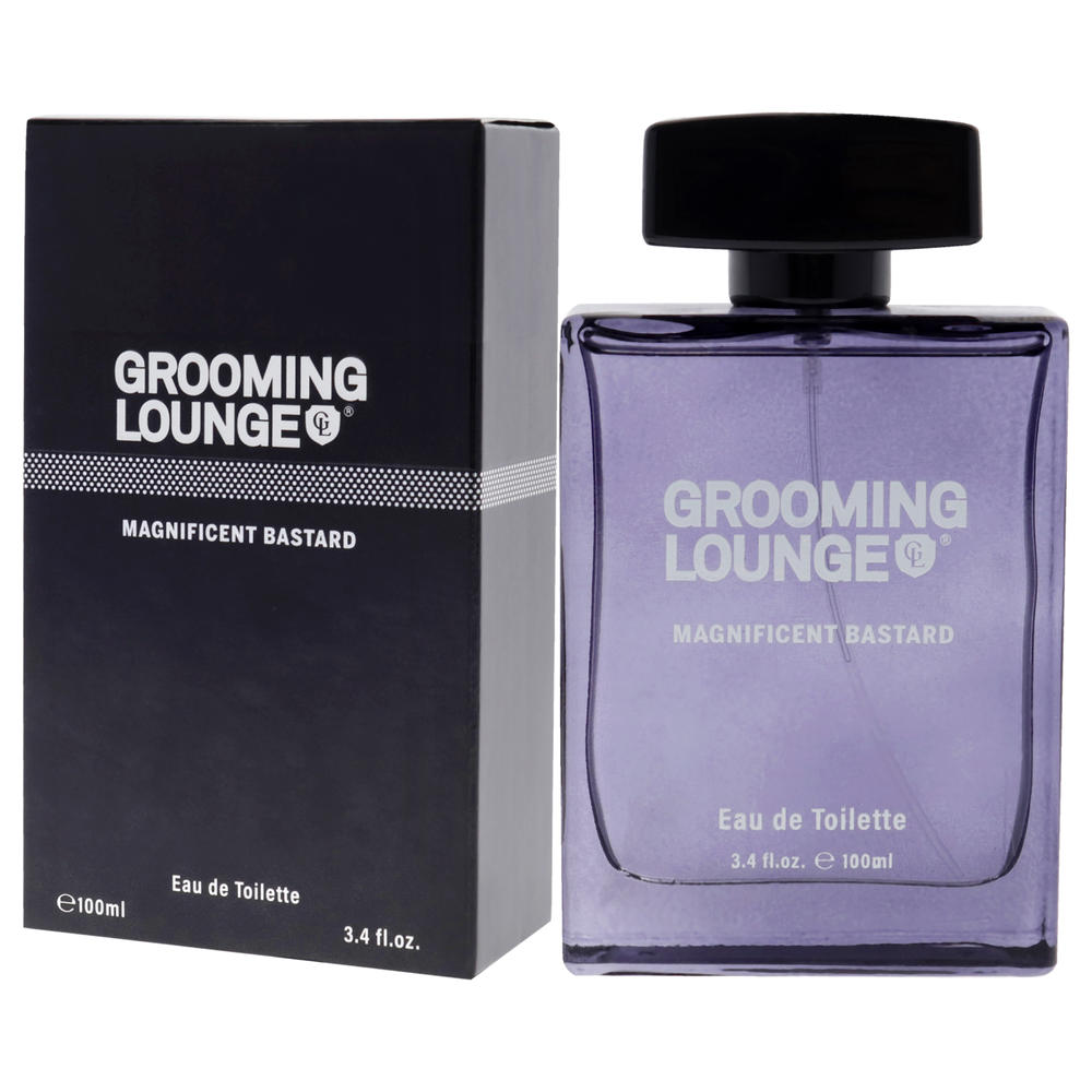 Grooming Lounge Magnificent Bastard by Grooming Lounge for Men - 3.4 oz EDT Spray