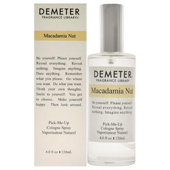 Demeter Macadamia Nut by Demeter for Women - 4 oz cologne Spray