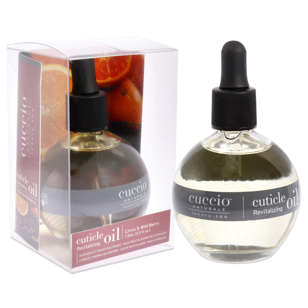 CUCCIO NATURALE Cuticle Revitalizing Oil - Citrus and Wild Berry by Cuccio Naturale for Unisex - 2.5 oz Oil