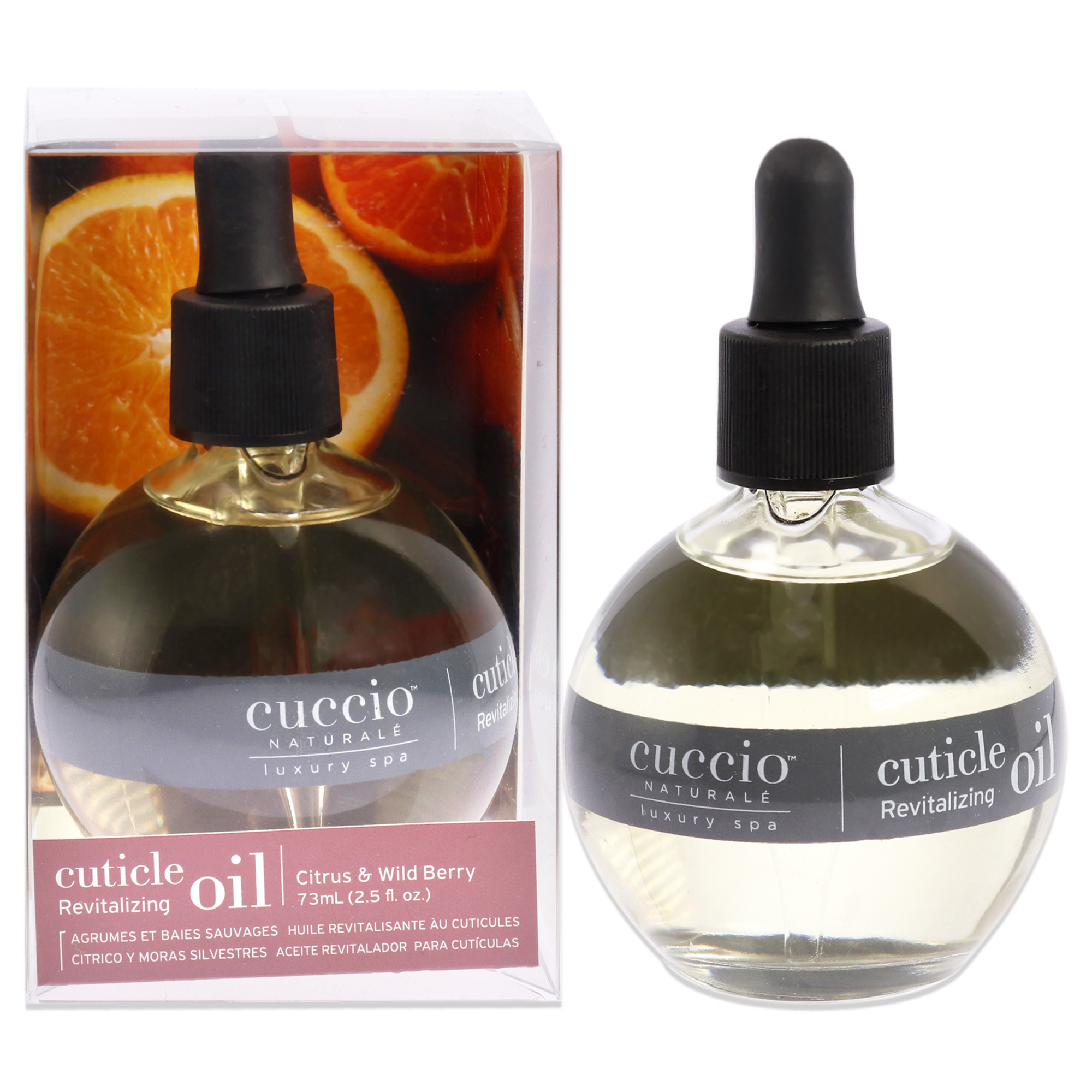 CUCCIO NATURALE Cuticle Revitalizing Oil - Citrus and Wild Berry by Cuccio Naturale for Unisex - 2.5 oz Oil