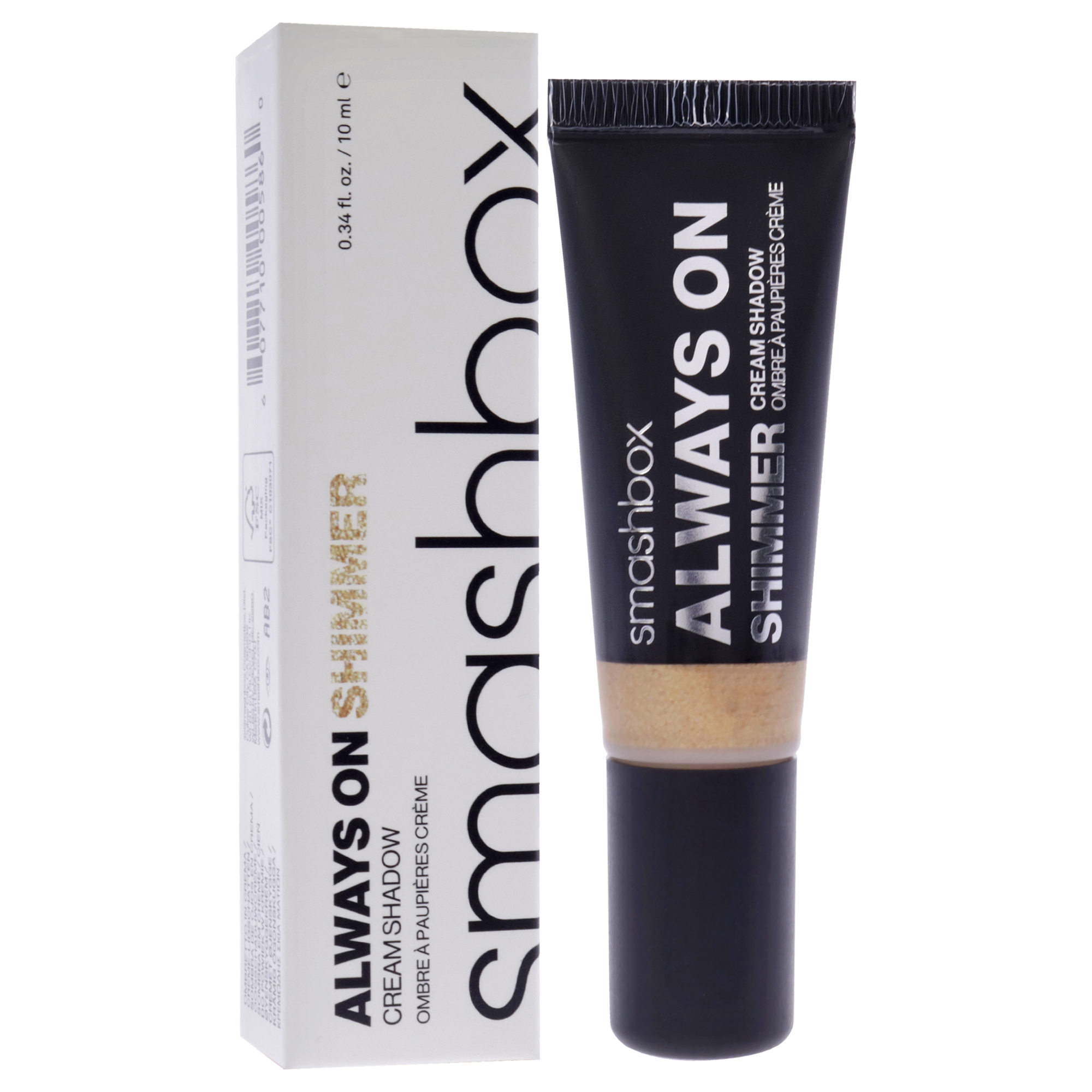 Smashbox Always On Shimmer Cream Eye Shadow - Gold by SmashBox for Women - 0.34 oz Eye Shadow